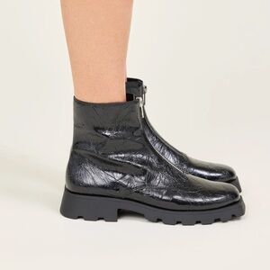 Katy Perry Collections Black Daarling Combat Boots Size 5